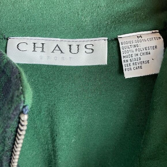 Chaus Sport Two Piece Matching Green Plaid Vest and Casual Pants EUC - Picture 7 of 12